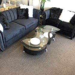 2 Pc Sofa And Loveseat 