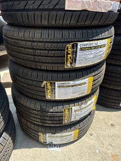 215/70/15 a plus (4) new tires installed and balanced
