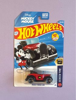 Hot wheels Mickey Mouse Car