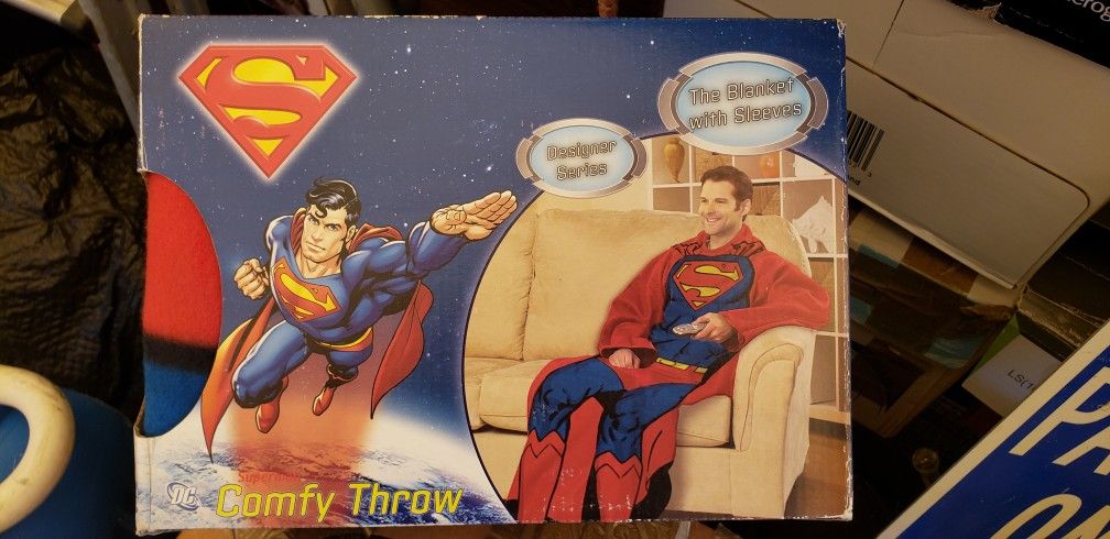 Superman Comfy Throw Blanket
