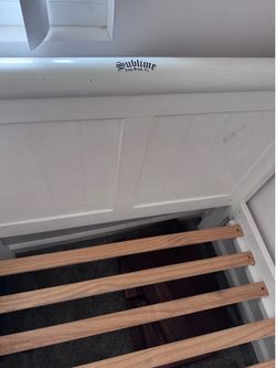 Bed frame White/Twin