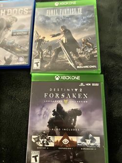 Playstation 4 And Xbox One Games