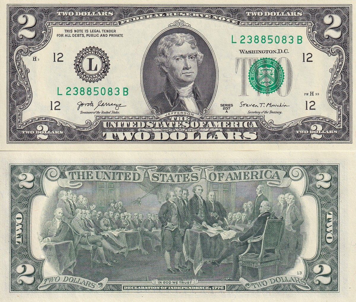 π΅ Two Dollar Bill π΅ (Collectibles)