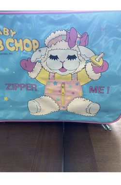 Vintage Lamb Chop Suitcase