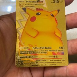Pokémon Card Pikachu Vmax 