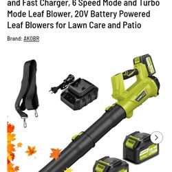 AKOBR 20V Cordless Leaf Blower