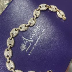 10k Gucci Link Bracelet