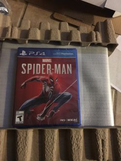 New ps4 spider game
