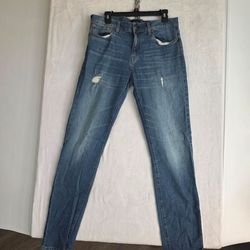 J. Crew 484 Slim-Fit Blue Jeans Medium Wash Men’s Size 34x34