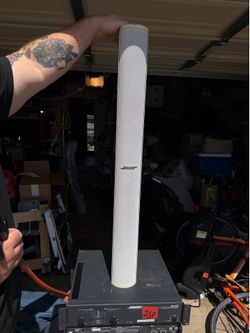 Bose Pro Audio System – 7 MA12 Line Array Speakers + 3 Amps