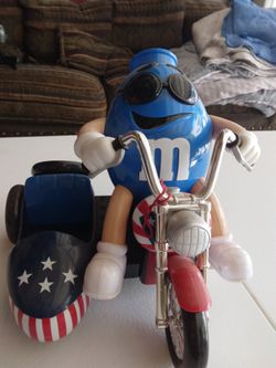 M&M On Bike Figure