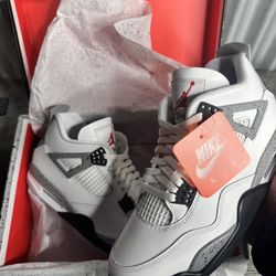 Air Jordan 4 “White Cement” (size 11)