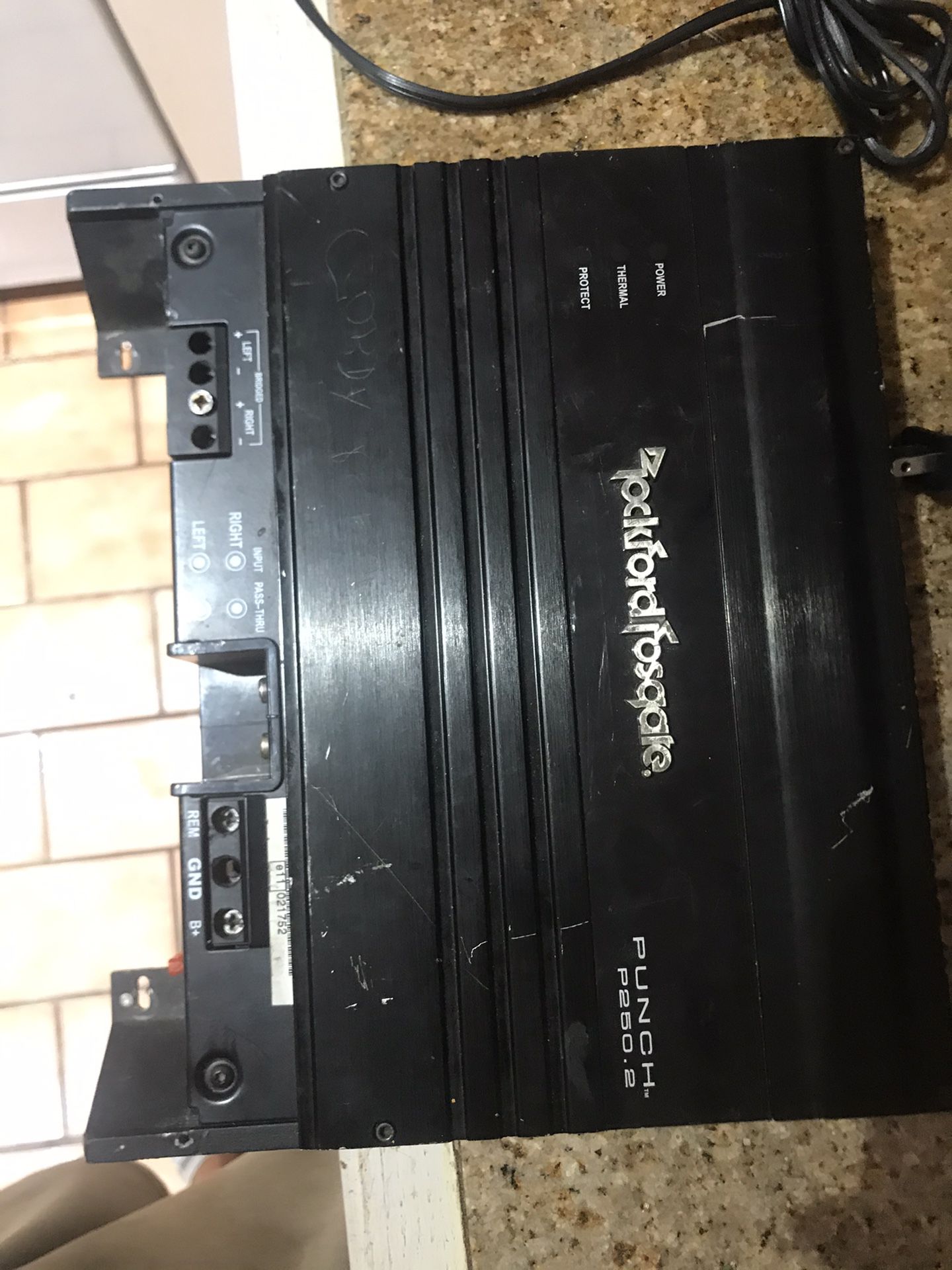 Rockford Fosgate Punch Amplifier