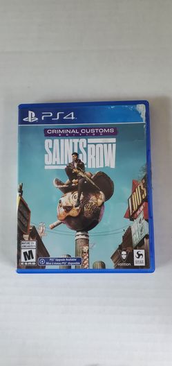 Saints Row Criminal Customs Edition (PS4) – $10