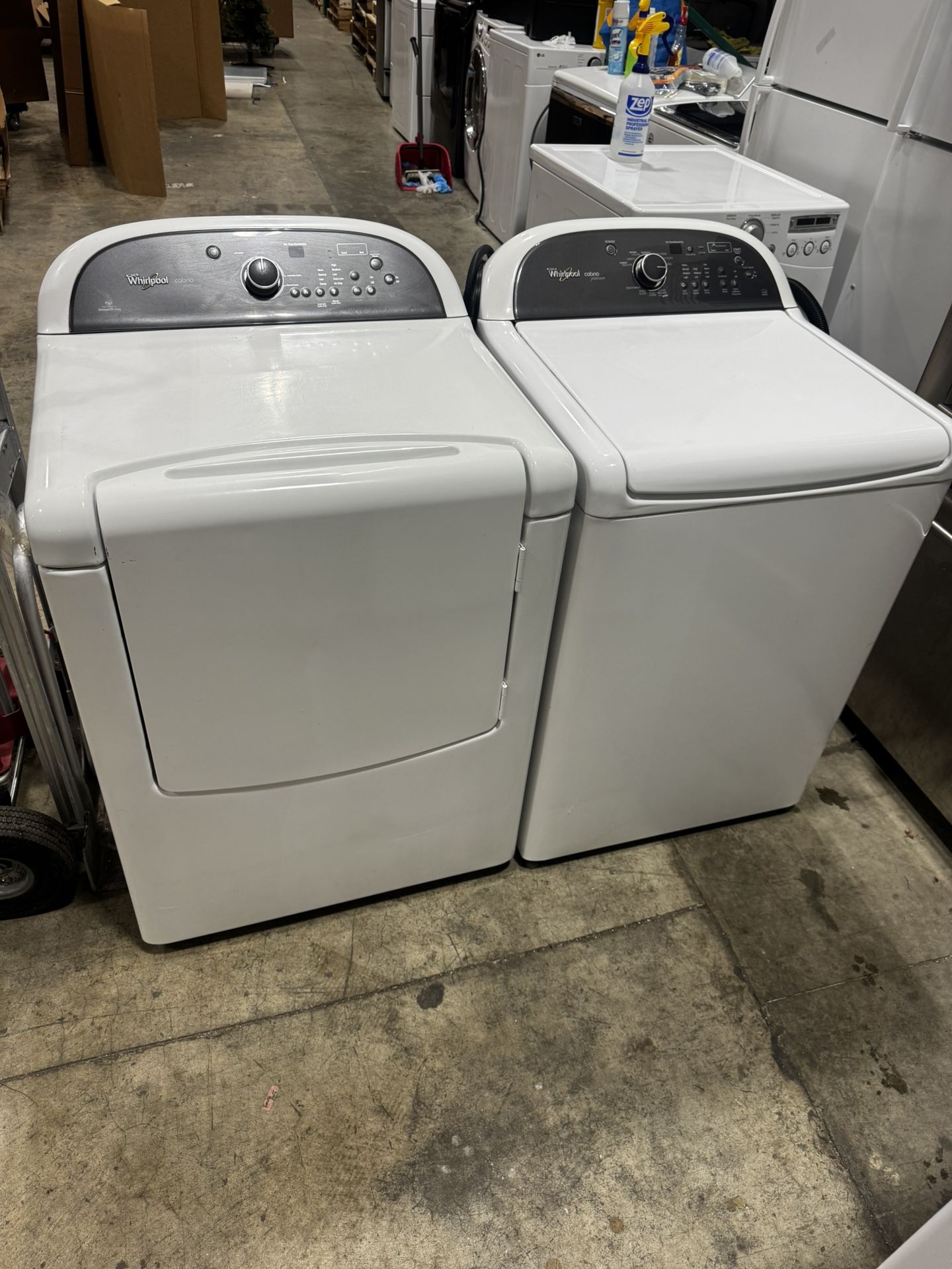 Whirlpool Cabrio Washer Dryer Combo 