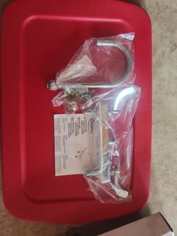 ProFlo Two Handle 8" Deck Chrome Faucet