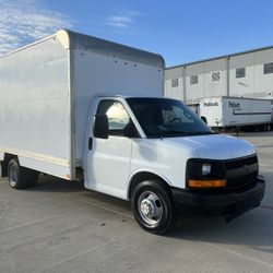 2016 Chevy Express 3500 Box Truck Only 120k Miles