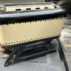 Porcelain Heater Vintage Antique