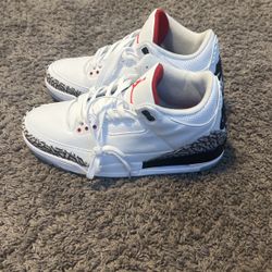 Jordan 3 White Cement 