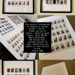 Custom Instax Mini Photo Frames 