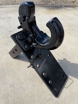 Pintle hitch adjustable HD