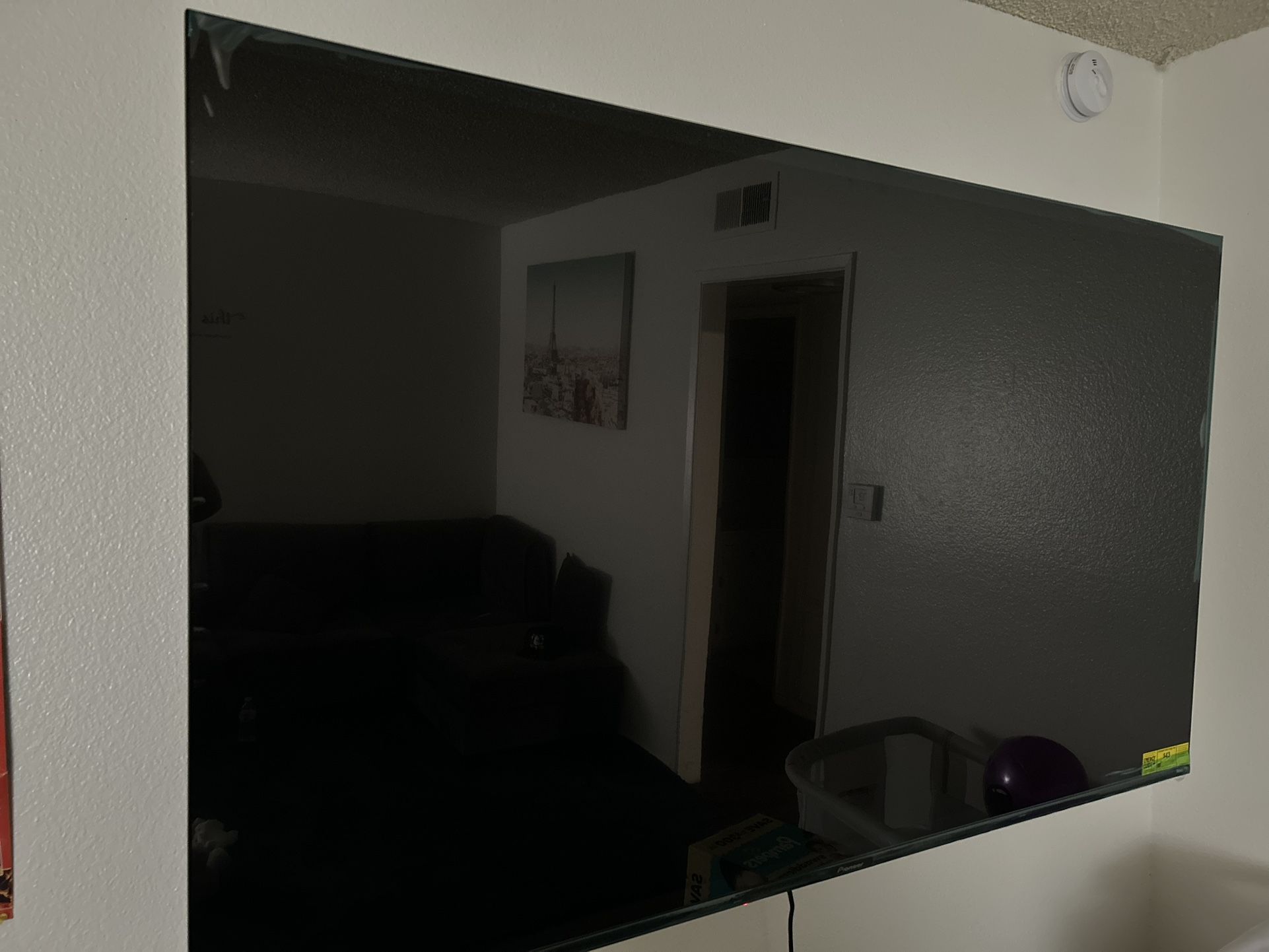 Flat 70in TV