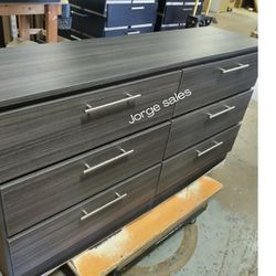 New Grey Dresser Delivery Available Or Pick Up 