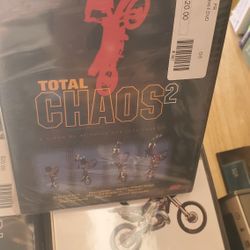SKIN INDUSTRIES TOTAL CHAOS & TOTAL CHAOS 2 DVD