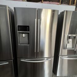 Samsung 27.8 Cu. Ft. Stainless Steel French Door In Door Refrigerator/ Nevera Stainless Steel 