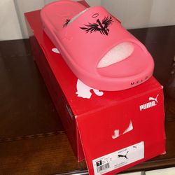 Lamelo Ball Shibui Cat Pink Puma Sandals Size 7 