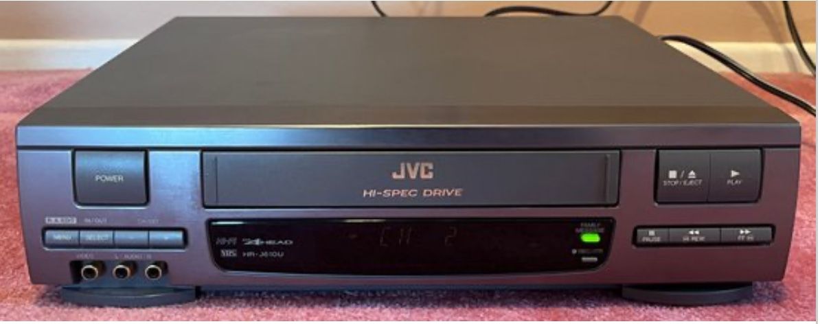JVC VHS VIDEO CASSETTE RECORDER VCR HR-J61DU