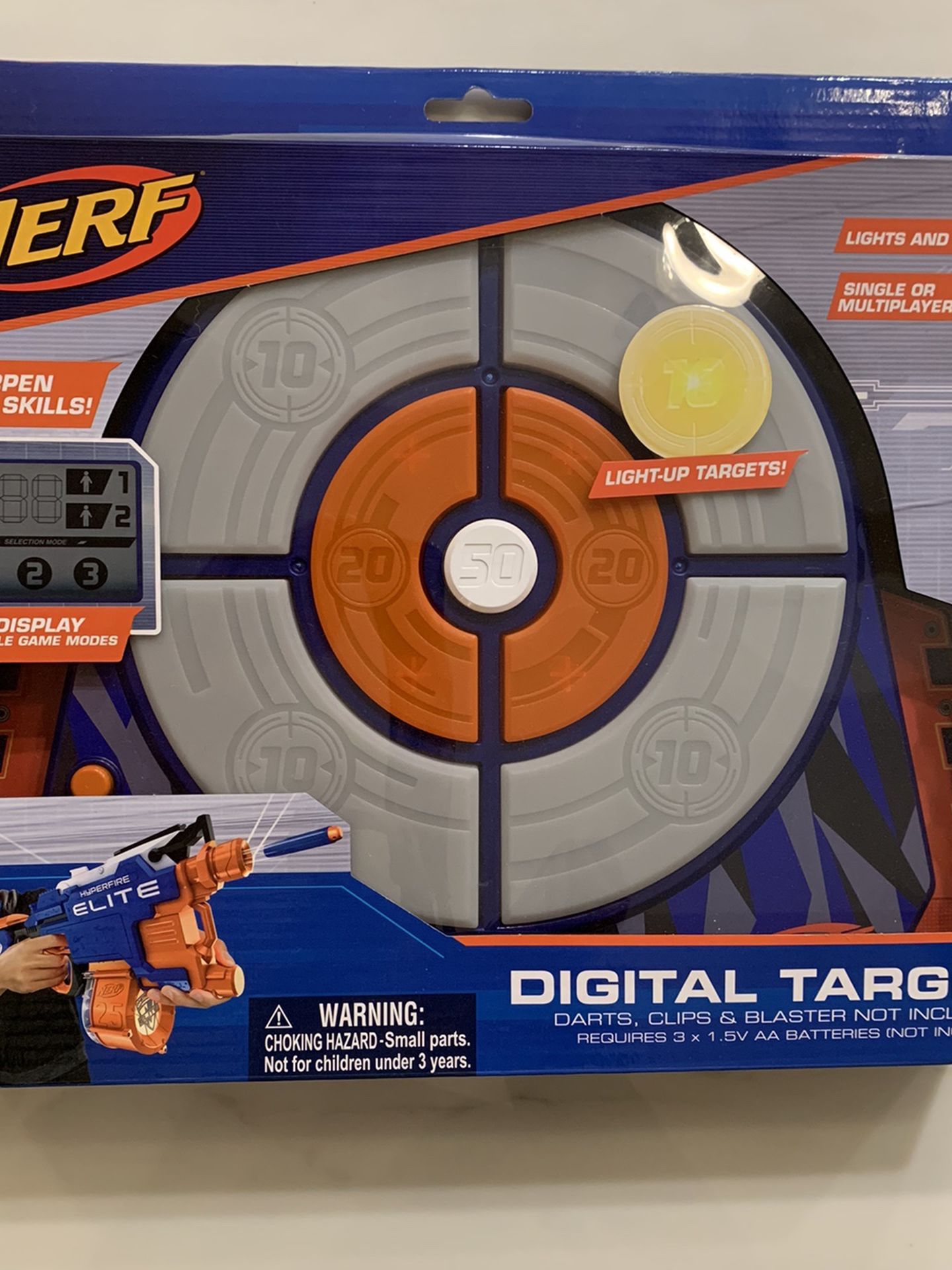 Nerf Gun Digital Target - New In Box
