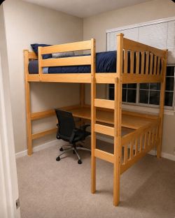 Gabriel full-size loft bed in great condition.