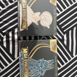 Pokemon TCG Mega Evolution Elite Trainer Boxes - Mega Gardevoir & Mega Lucario Set