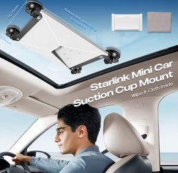 Starlink Mini Car Suction Cup Mount,