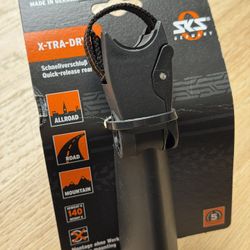 New: SKS X-TRA-DRY Quick Release Bike Mudguard / Fender