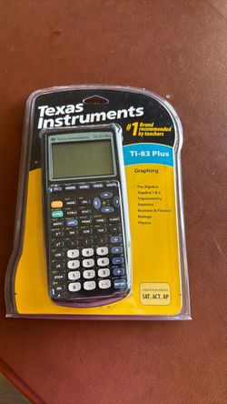 Texas Instruments TI-83 Plus Graphing Calculator