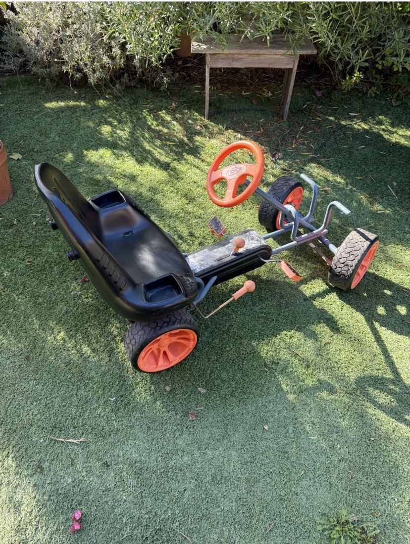 Nerf Pedal Pedel Car Fun!