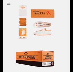 A24 Marty Supreme x Koyo Bear Sharpman Shoe ORANGE Size 10.5 M / 11.5 W LIMITED
