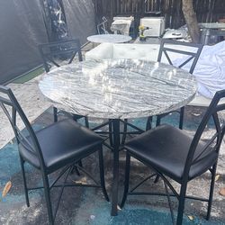 Juego de comedor de 4 puestos