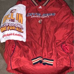 Adidas Cavs Warmup Pullover 