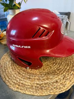 Rawlings Red Baseball Batting Helmet