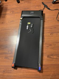 New Sienfix Walking Pad Under Desk Treadmill 2 in 1 Treadmills, Portable Walking Treadmill Installation-Free 2.5HP for Home/Office, 265lbs Max Weight 