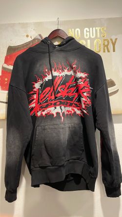 Red And Black Hellstar Hoodie