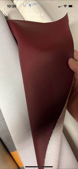 Burgundy/Maroon marine Vinyl