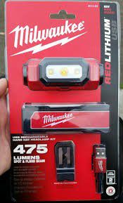 Make offer!Milwaukee 475 Lumen brand new in box rechargeable headlamp
