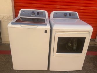 GE Electric Set Washer & Dryer