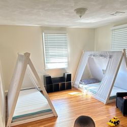 2 Teepee Tent Beds 