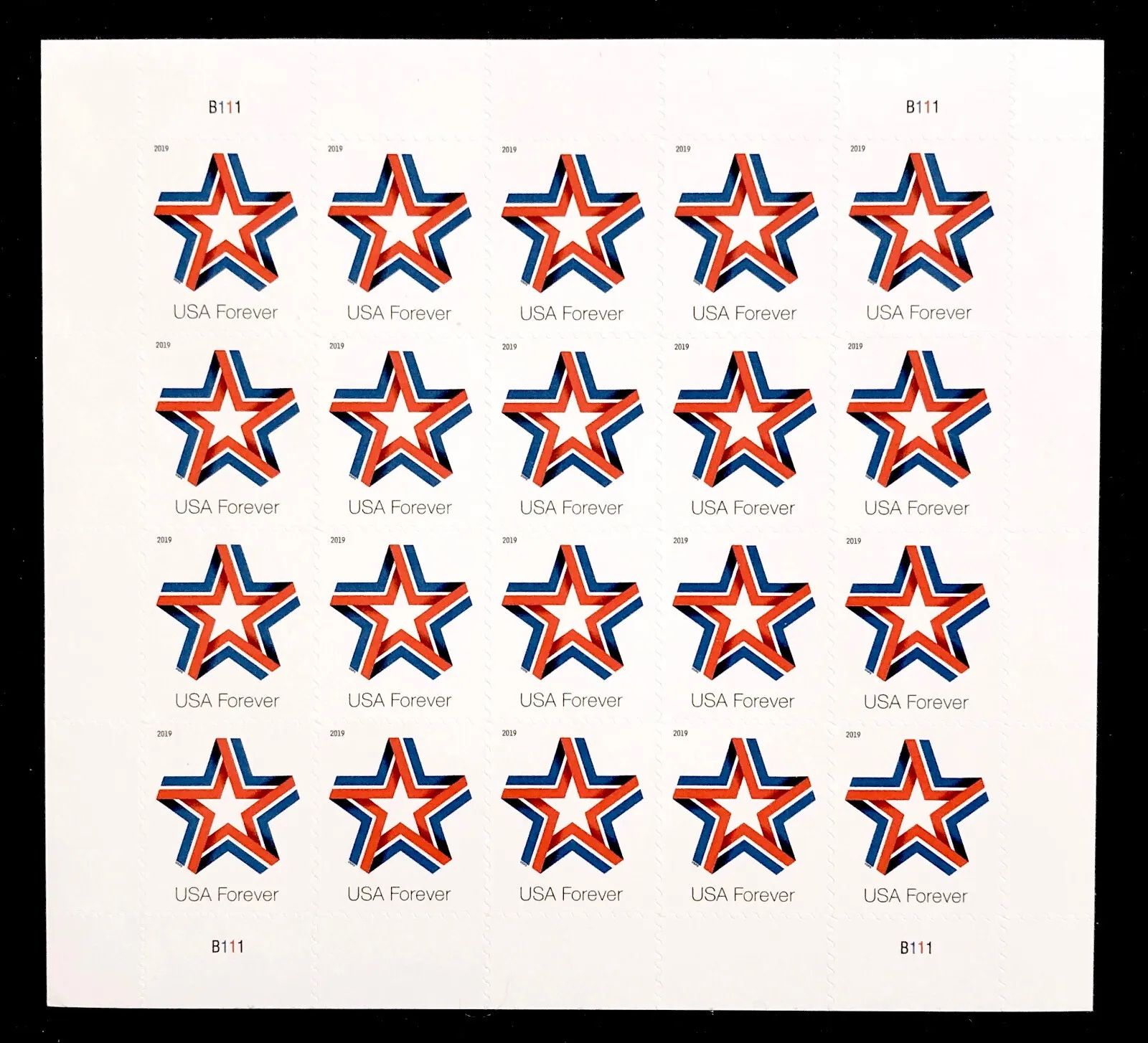 1000 Star Ribbon Forever Stamp