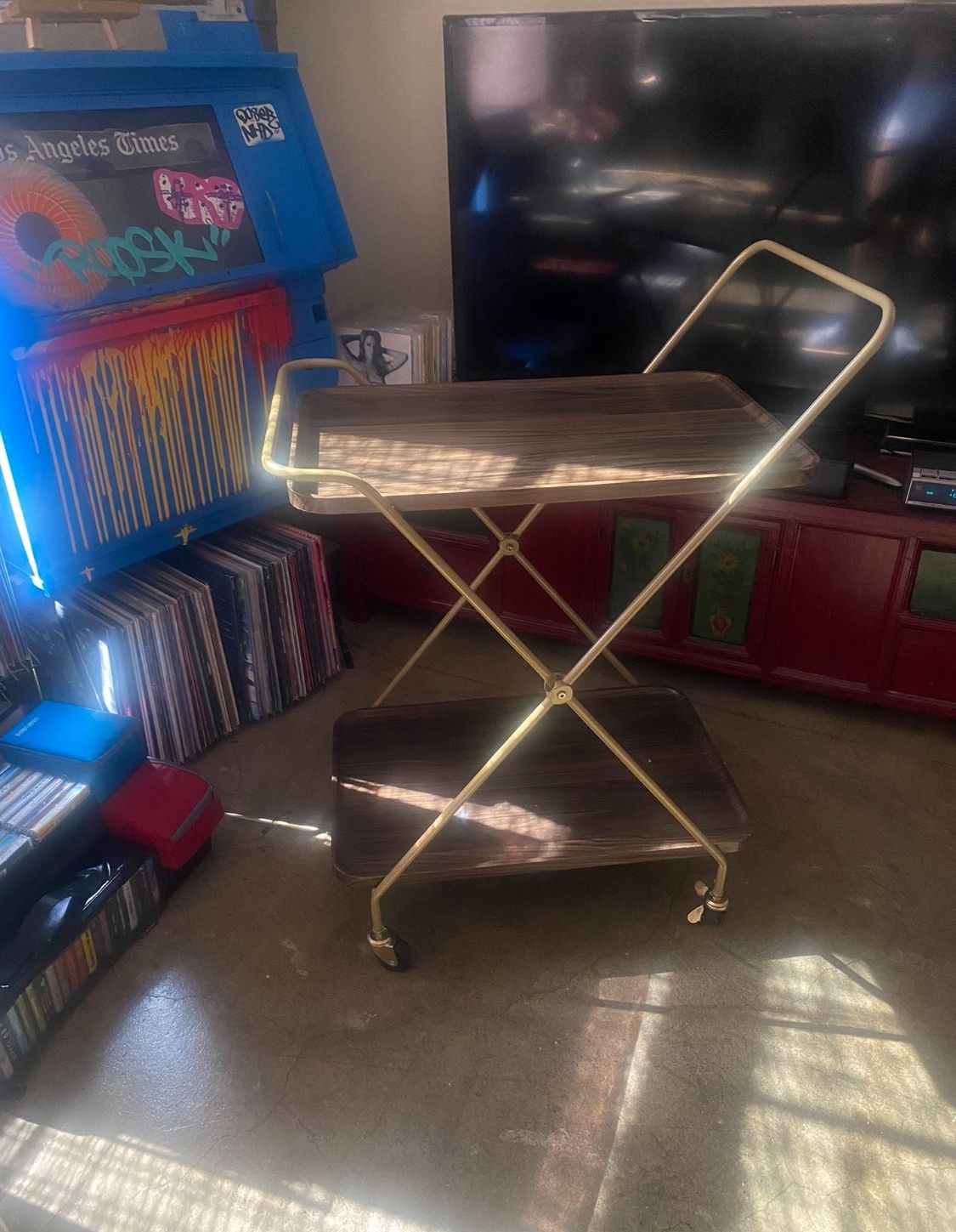 Mid century Food Cart